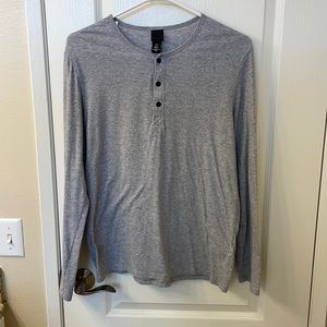 H&M M Grey Long Sleeve